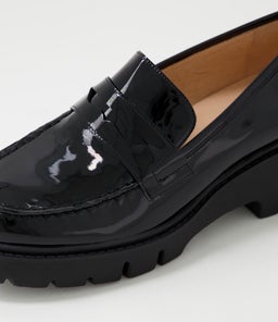 UNICE DJ BLACK BLACK SOLE PATENT LEATHER