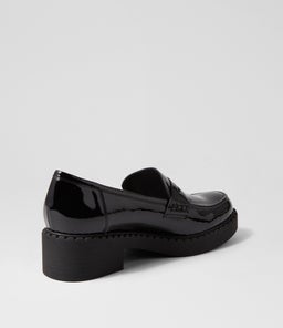 XAVIDE DJ BLACK BLACK SOLE PATENT LEATHER