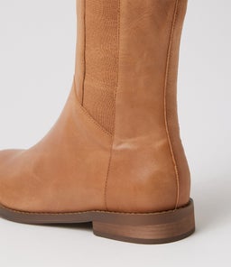 YOUSS DJ DK TAN LEATHER