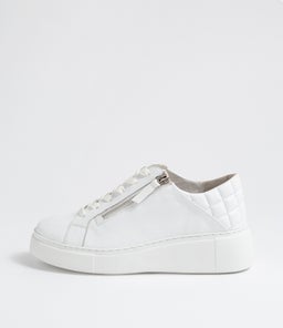 YURKE DJ WHITE WHITE SOLE LEATHER