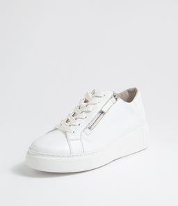 YURKE DJ WHITE WHITE SOLE LEATHER