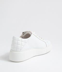 YURKE DJ WHITE WHITE SOLE LEATHER