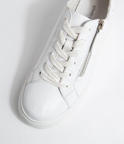 YURKE DJ WHITE WHITE SOLE LEATHER