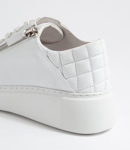 YURKE DJ WHITE WHITE SOLE LEATHER