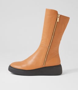 YOGUE DJ SCOTCH CHOC SOLE LEATHER