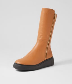 YOGUE DJ SCOTCH CHOC SOLE LEATHER