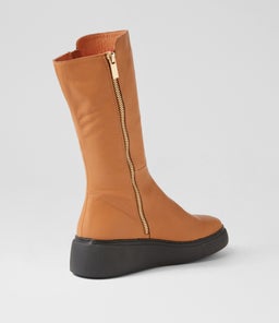 YOGUE DJ SCOTCH CHOC SOLE LEATHER