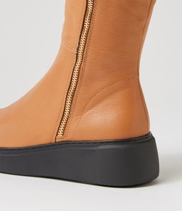 YOGUE DJ SCOTCH CHOC SOLE LEATHER