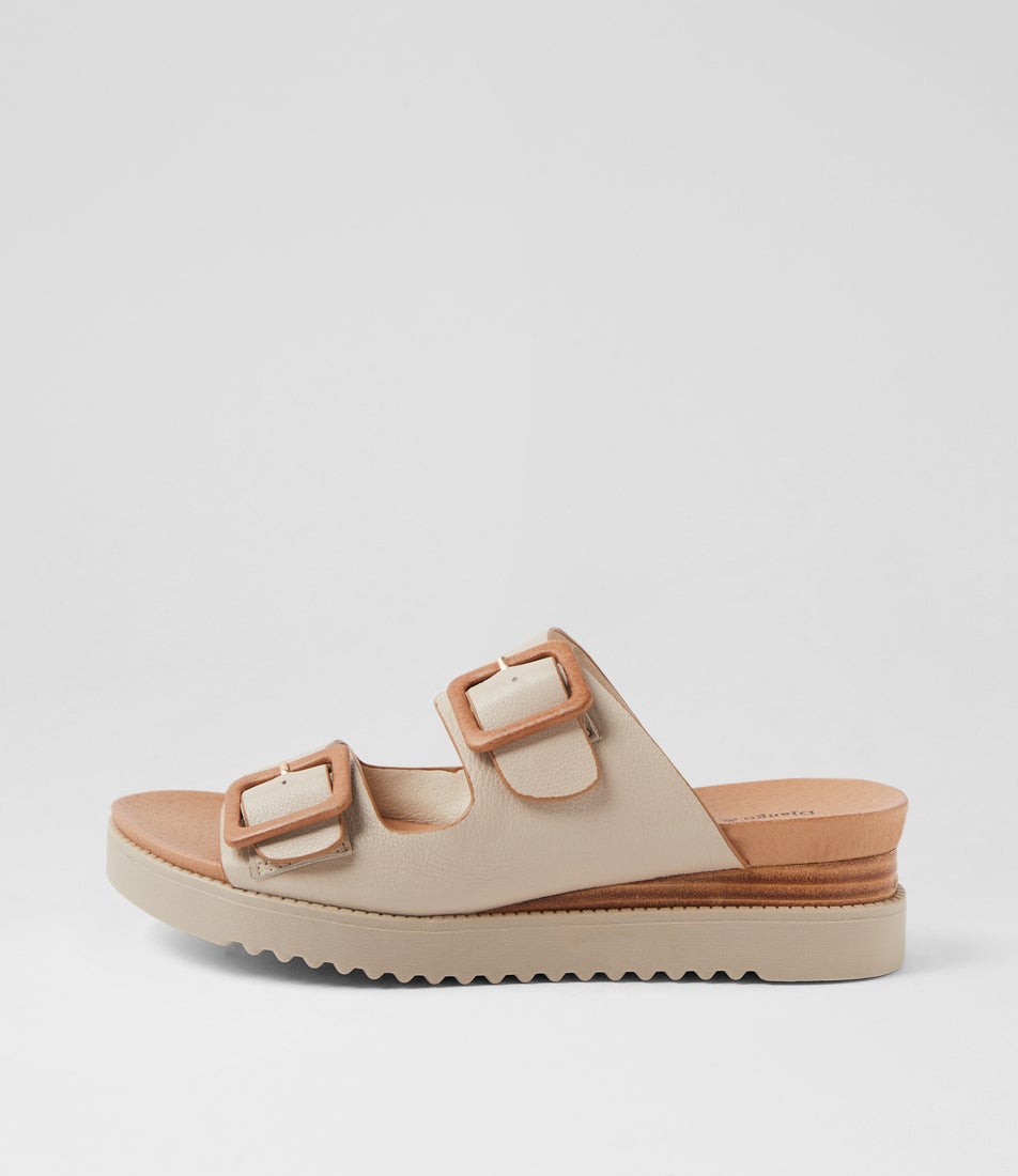 Alphie Almond Tan Leather Mules Alphie Almond Tan Leather Mules