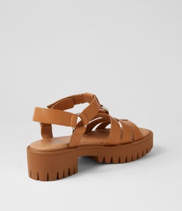 BETHAL DJ DK TAN TOFFEE SOLE LEATHER