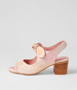 BASSELL DJ PINK PRINT LEATHER