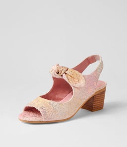 BASSELL DJ PINK PRINT LEATHER