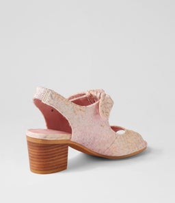 BASSELL DJ PINK PRINT LEATHER