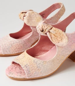 BASSELL DJ PINK PRINT LEATHER