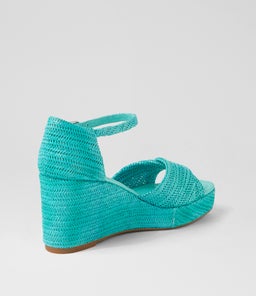 COTTON DJ EMERALD SYN RAFFIA