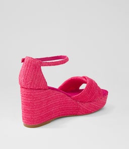 COTTON DJ FUCHSIA SYN RAFFIA