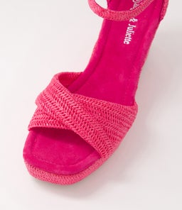 COTTON DJ FUCHSIA SYN RAFFIA
