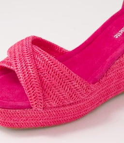 COTTON DJ FUCHSIA SYN RAFFIA