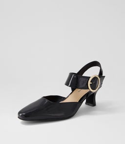 CARIS DJ BLACK PATENT LEATHER