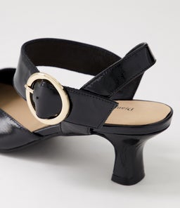 CARIS DJ BLACK PATENT LEATHER
