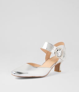 CARIS DJ SILVER FOIL LEATHER