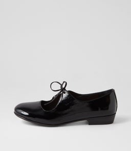 DEXTA DJ BLACK PATENT LEATHER