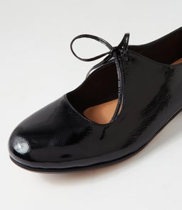 DEXTA DJ BLACK PATENT LEATHER