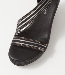 ESTELA DJ BLACK VINYLITE LEATHER