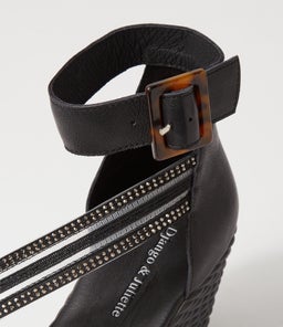 ESTELA DJ BLACK VINYLITE LEATHER