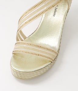 ESTELA DJ GOLD VINYLITE LEATHER