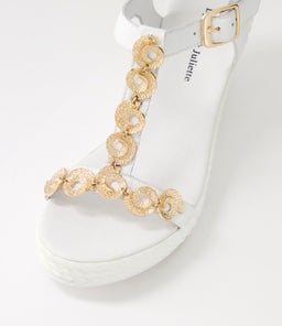EVRY DJ WHITE GOLD LEATHER