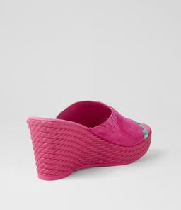 ESMEY DJ FUCHSIA BRIGHT SUEDE