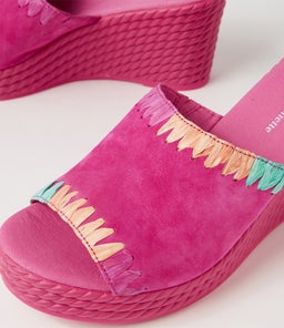 ESMEY DJ FUCHSIA BRIGHT SUEDE