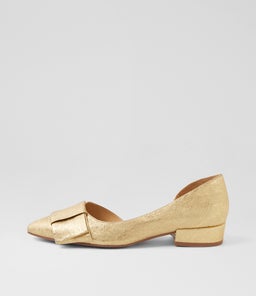 ETHA DJ GOLD SCRIBBLE LEATHER