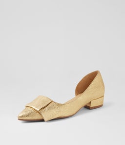 ETHA DJ GOLD SCRIBBLE LEATHER