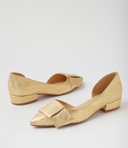 ETHA DJ GOLD SCRIBBLE LEATHER