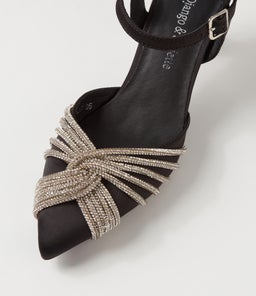 EUGENIE DJ BLACK SATIN
