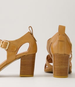HAYAT DJ DK TAN LEATHER
