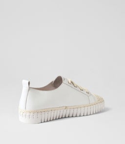 HARENA DJ WHITE WHITE SOLE LEATHER