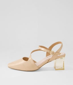 HALIAN DJ ROSE GOLD SHIMMER LEATHER