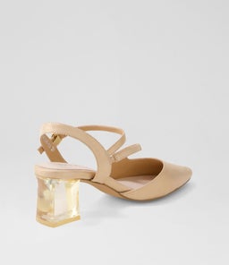 HALIAN DJ ROSE GOLD SHIMMER LEATHER