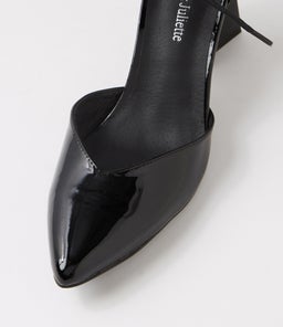 HITANY DJ BLACK PATENT LEATHER