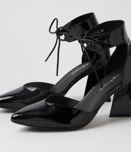HITANY DJ BLACK PATENT LEATHER