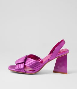 HAIKI DJ FUCHSIA SATIN LEATHER