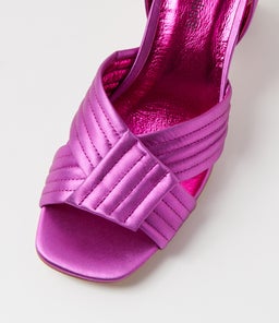 HAIKI DJ FUCHSIA SATIN LEATHER