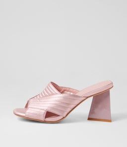 HATSU DJ PINK SATIN LEATHER