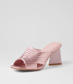 HATSU DJ PINK SATIN LEATHER