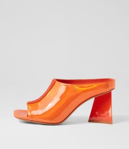 HALLEY DJ ORANGE MIRROR PATENT SMOOTH
