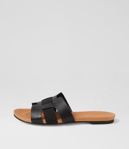 JEDDALY DJ BLACK LEATHER ELASTIC