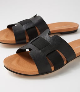 JEDDALY DJ BLACK LEATHER ELASTIC